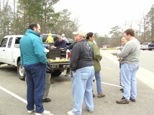 gathering for the fossil trip