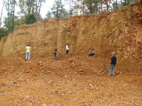 BPS fossil trip to quarry